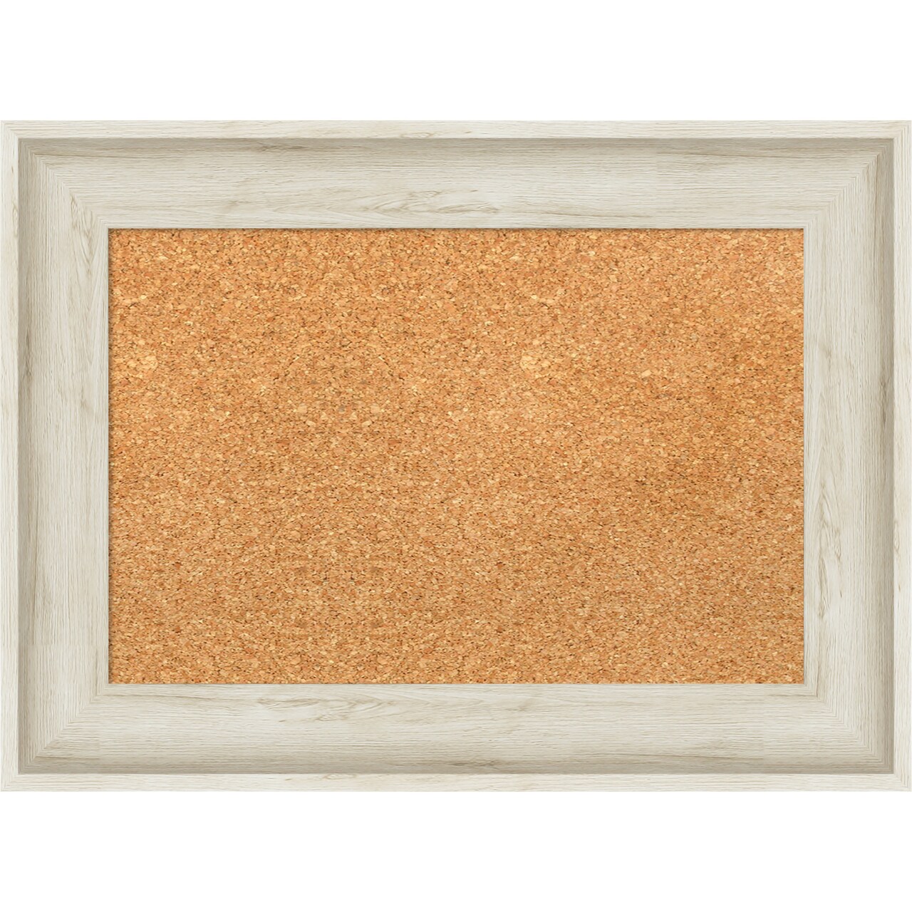 Cork Board, Regal Birch Cream Frame - Bulletin Board, Organization Board, Pin Board